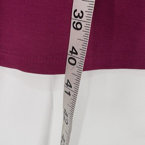 J. Jill Dress Small Purple Boysenberry Wearever Shift V Neck Career Pockets - Picture 4 of 8